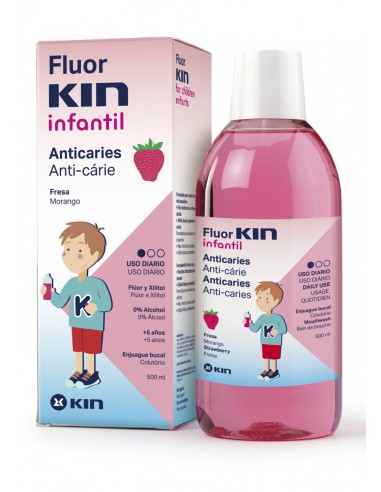 KIN FLUORKIN ENJUAGUE INFANTIL 500ML