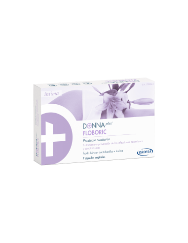 DONNAPLUS FLOBORIC CAPSULAS VAGINALES...