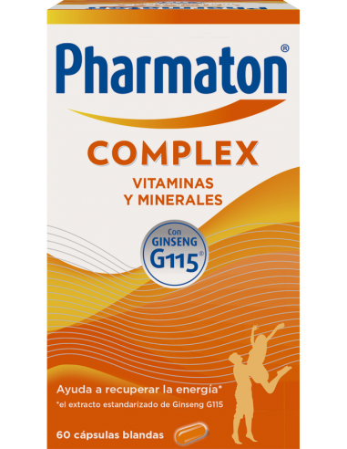 PHARMATON COMPLEX 60 CAPSULAS