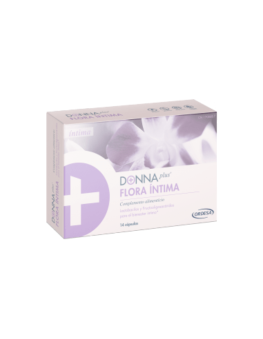 DONNAPLUS+ FLORA INTIMA 14 CAPSULAS