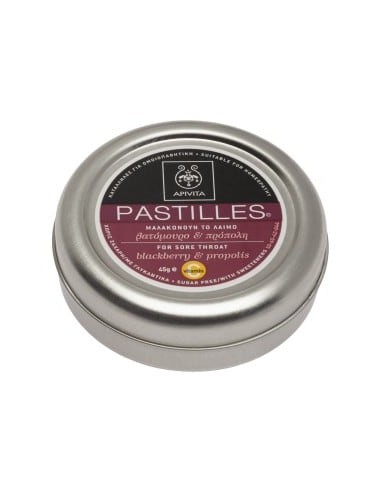 APIVITA PASTILLAS CON MORA Y PROPOLEO...