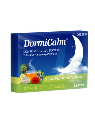 DORMICALM 30 COMPRIMIDOS INFUSIONABLES