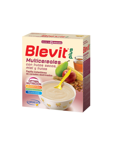 BLEVIT PLUS FRUTOS SECOS CON MIEL 600G