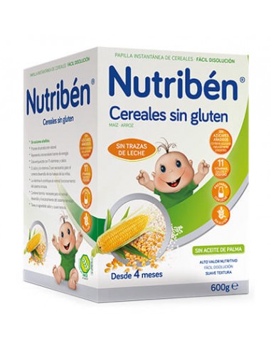 NUTRIBEN CEREALES SIN GLUTEN 600G