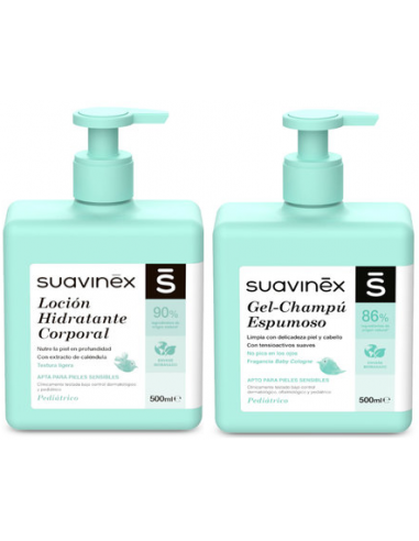 SUAVINEX PACK GEL ESPUMOSO + LOCION...