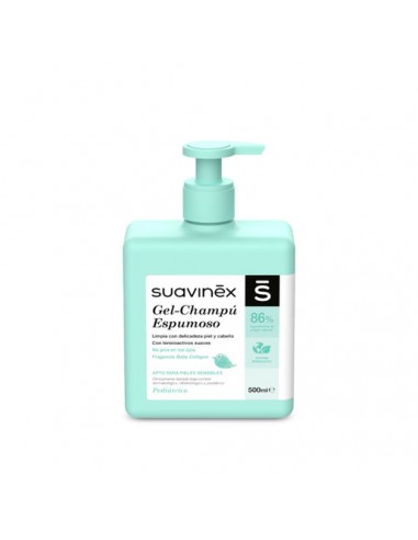 SUAVINEX GEL-CHAMPU ESPUMOSO 500ML