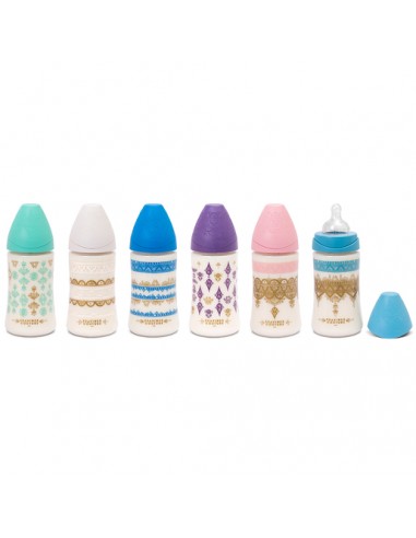 SUAVINEX BIBERON TETINA SILICONA 3P...