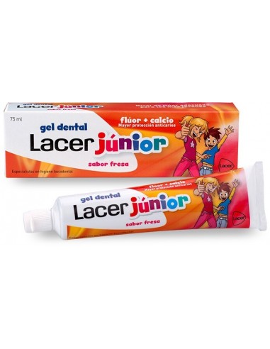 LACER INFANTIL FRESA GEL DENTAL 75ML