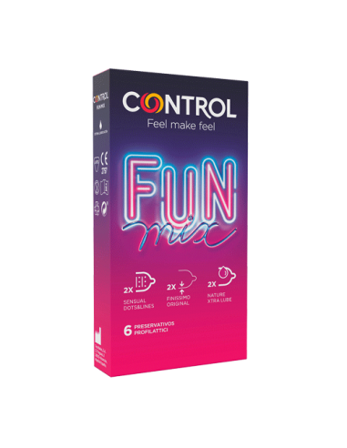 CONTROL PRESERVATIVOS FUN MIX 6U
