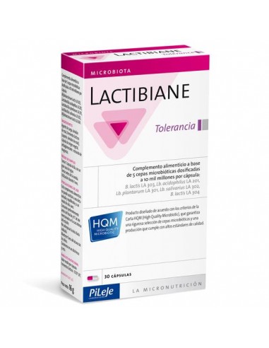 PILEJE LACTIBIANE TOLERANCE 30CAPSULAS
