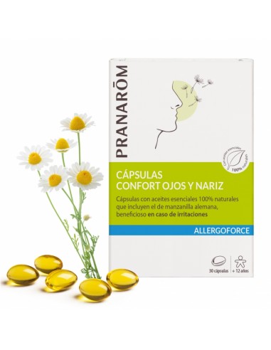 PRANAROM ALLERGOFORCE CAPSULAS OJOS Y...