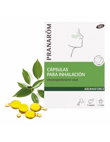 PRANAROM AROMAFORCE CAPSULAS PARA...