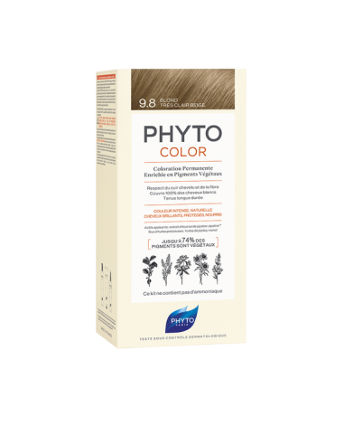PHYTO PHYTOCOLOR 9.8 RUBIO MUY CLARO...
