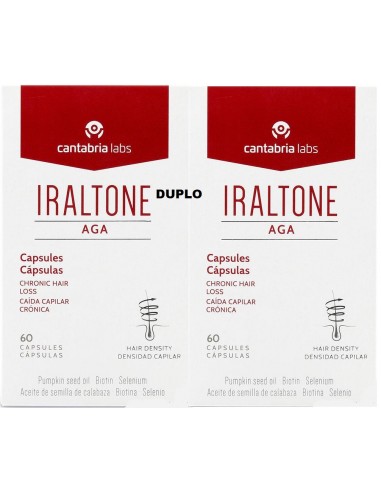 IRALTONE DUPLO AGA CAPSULAS 2X60CAPSULAS