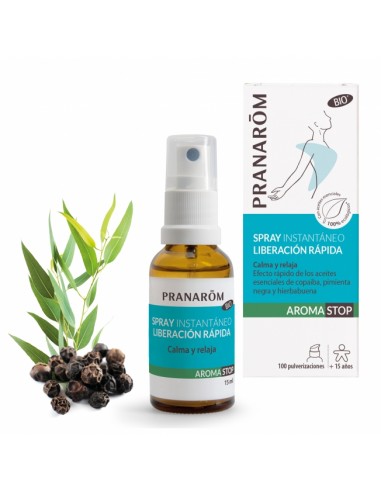 PRANAROM AROMASTOP SPRAY INSTANTANEO...