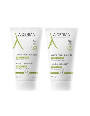 ADERMA DUPLO CREMA DE MANOS Y UÑAS 50ML