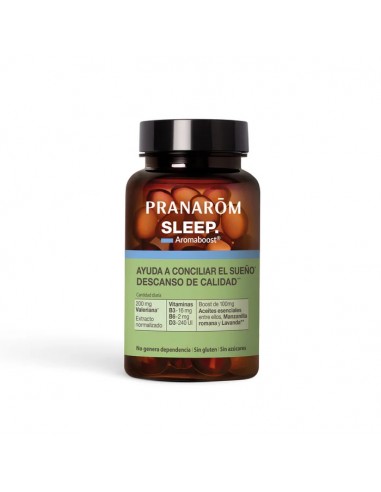 PRANAROM AROMABOOST SLEEP 60 CAPSULAS