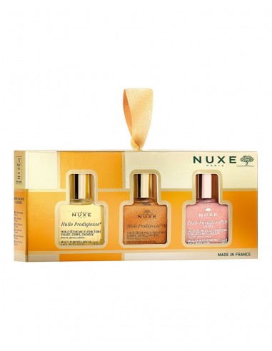 NUXE HUILE MINI 3 UNIDADES
