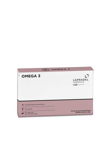 LAPRADEL OMEGA 3 30 CAPSULAS