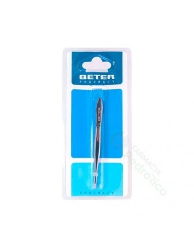 BETER PINZA DEPILAR CROMADA PUNTA...
