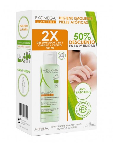 ADERMA EXOMEGA DUPLO CONTROL 2 EN 1...