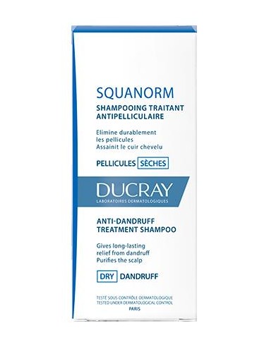DUCRAY SQUANORM CHAMPU CASPA SECA 125ML